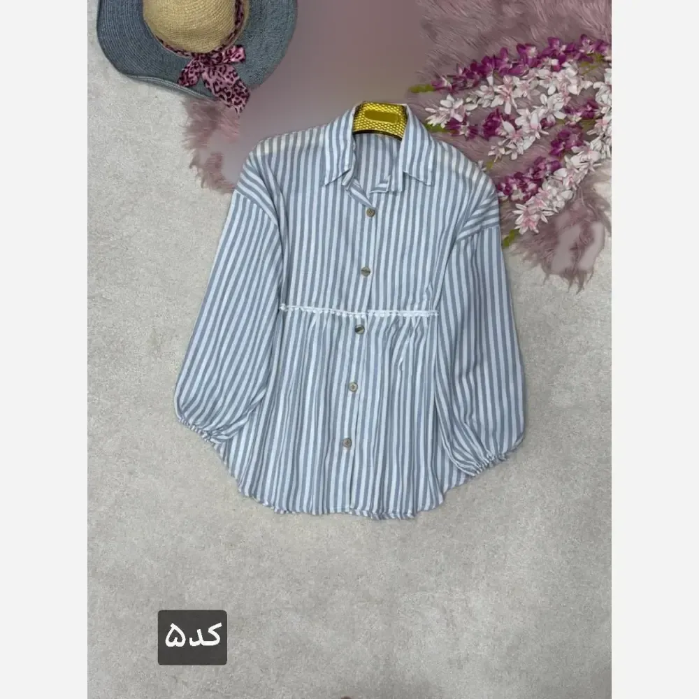 شومیز عروسکی زنانه جنس لنین پنبه فری سایز 38 تا 46