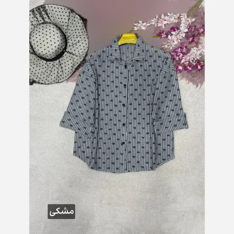 شومیز زنانه پنبه زارا شاین دار فری سایز 38 تا 46