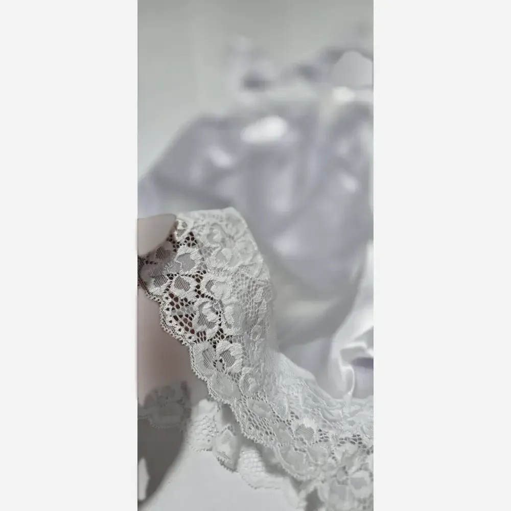 ست فانتزی تاپ و شورتک ساتن الیکس خارجی به همراه اسکرانچی فری سایز تا 44