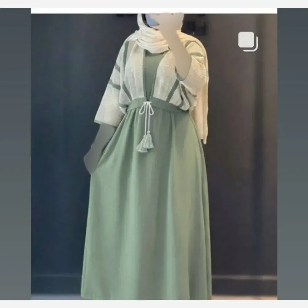 ست کت و سارافون زنانه جنس شانتون و حصیری سایز 38 تا 46