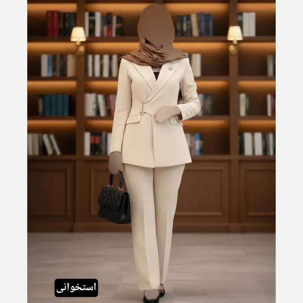 کت و شلوار زنانه مدل بیتا جنس مازراتی در رنگبندی متنوع