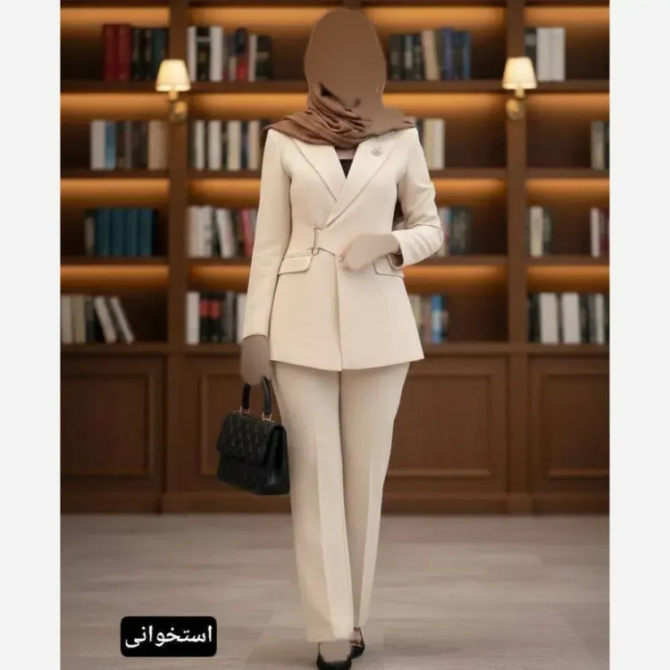 کت و شلوار زنانه مدل بیتا جنس مازراتی در رنگبندی متنوع