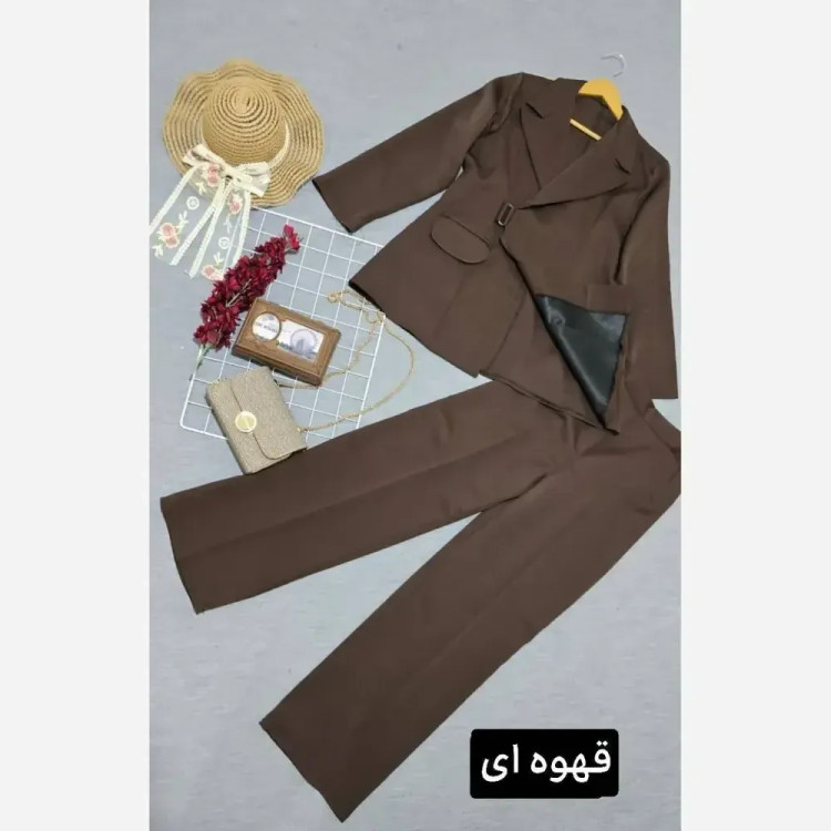 کت و شلوار زنانه مدل بیتا جنس مازراتی در رنگبندی متنوع