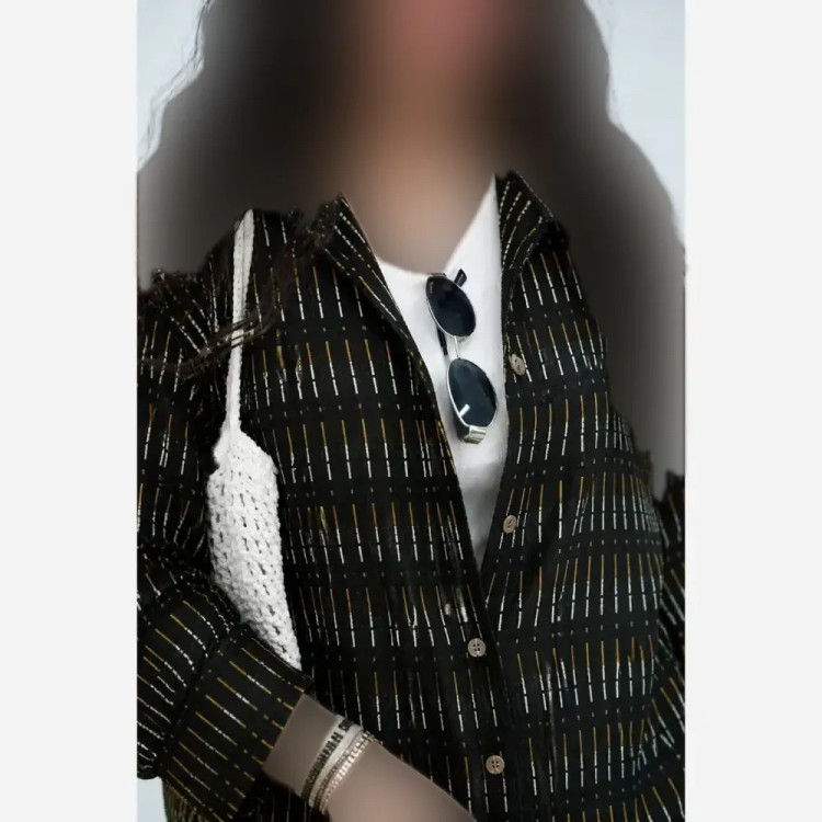 شومیز زنانه باکسی جنس مراکشی فری سایز 38 تا 46
