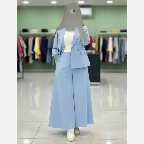 کت شلوار زنانه لینن مدل سارا در رنگبندی متنوع