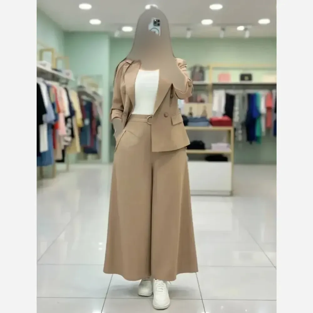 کت شلوار زنانه لینن مدل سارا در رنگبندی متنوع