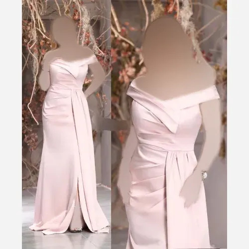 پیراهن ماکسی مجلسی زنانه مدل تیارا پارچه ساتن آمریکایی سایز 36 تا 48