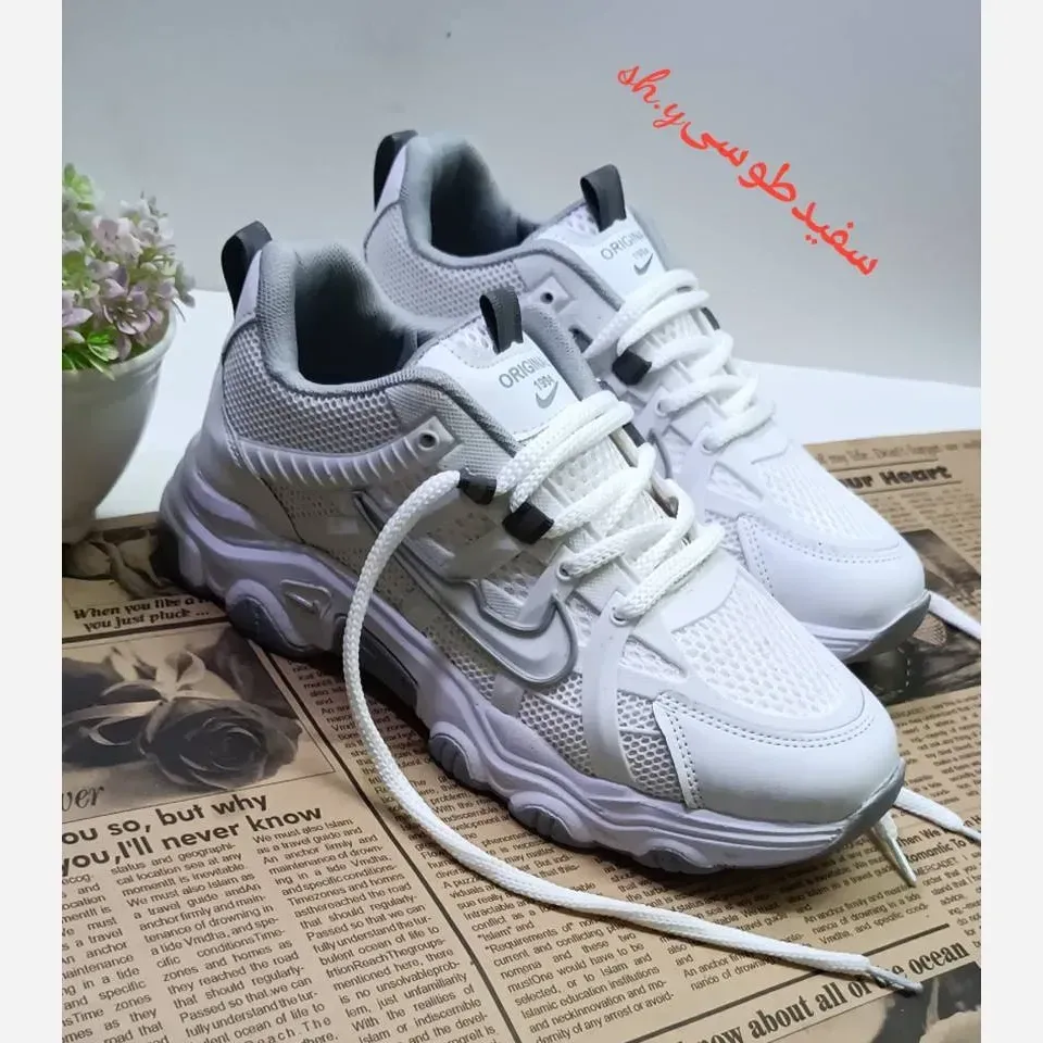 کتونی نایک مدل آنیل با زیره پی یو و کفی طبی در رنگبندی متنوع سایز 37 تا 40