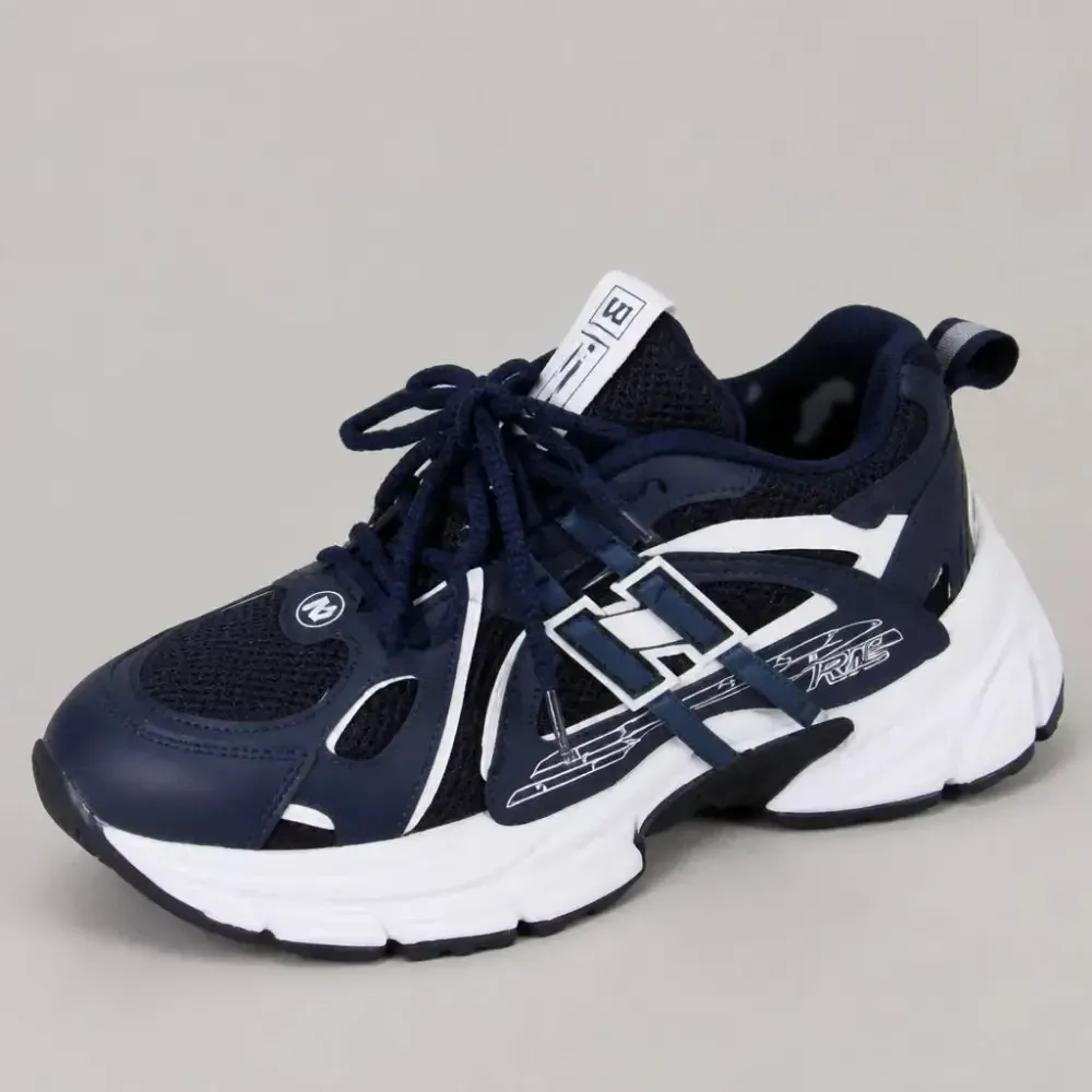 کتونی زنانه نیوبالانس سرمه ای رویه تنفسی با زیره پیو سبک سایز 37 تا 40