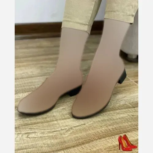 کفش کالج زنانه مدل گیسو رویه چرم صنعتی زیره پلیمر راحت
