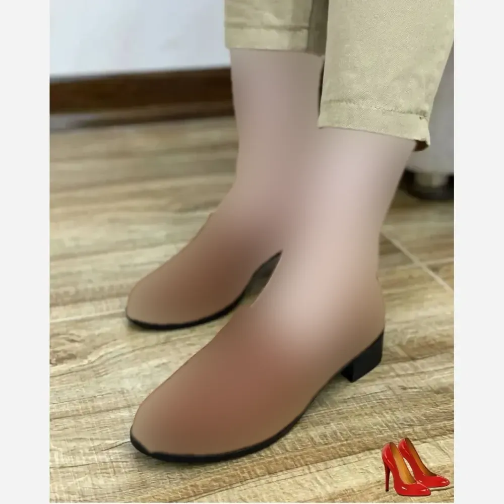 کفش کالج زنانه مدل گیسو رویه چرم صنعتی زیره پلیمر راحت