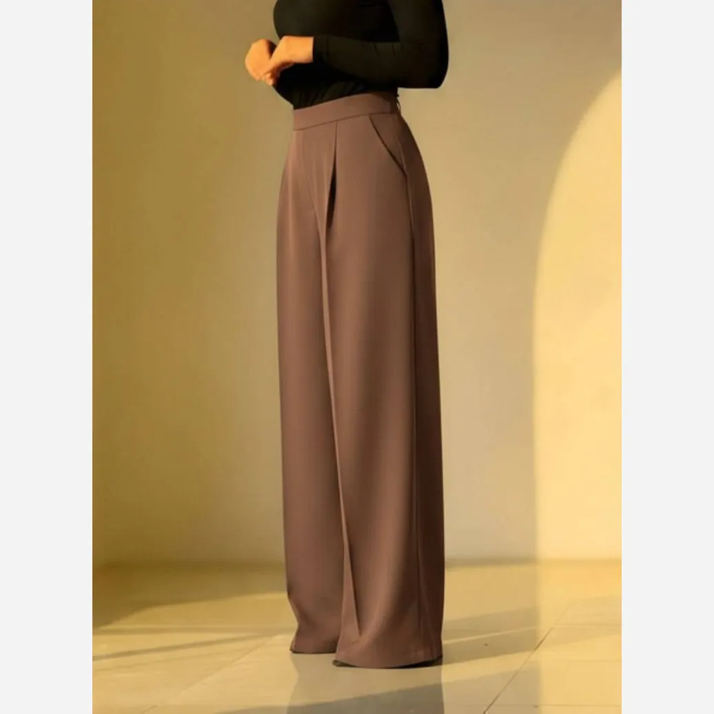 شلوار بگ زنانه پارچه مازراتی 340 گرم درجه یک پشت کش