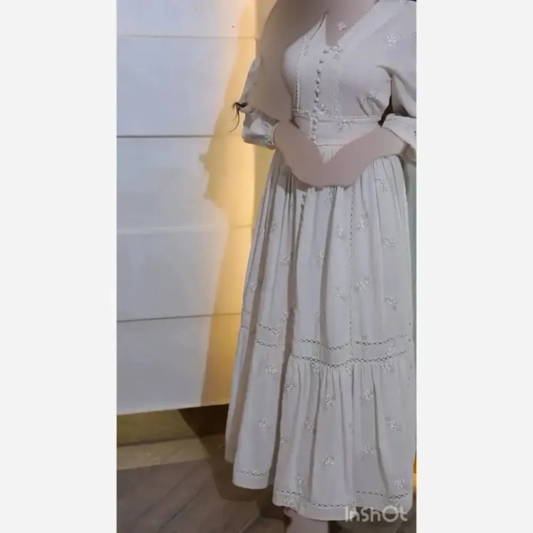 ساحلی زنانه لینن نازنین قد 140 سایز بزرگ