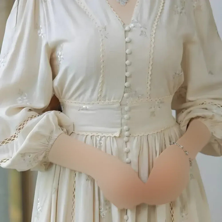 ساحلی زنانه لینن نازنین قد 140 سایز بزرگ