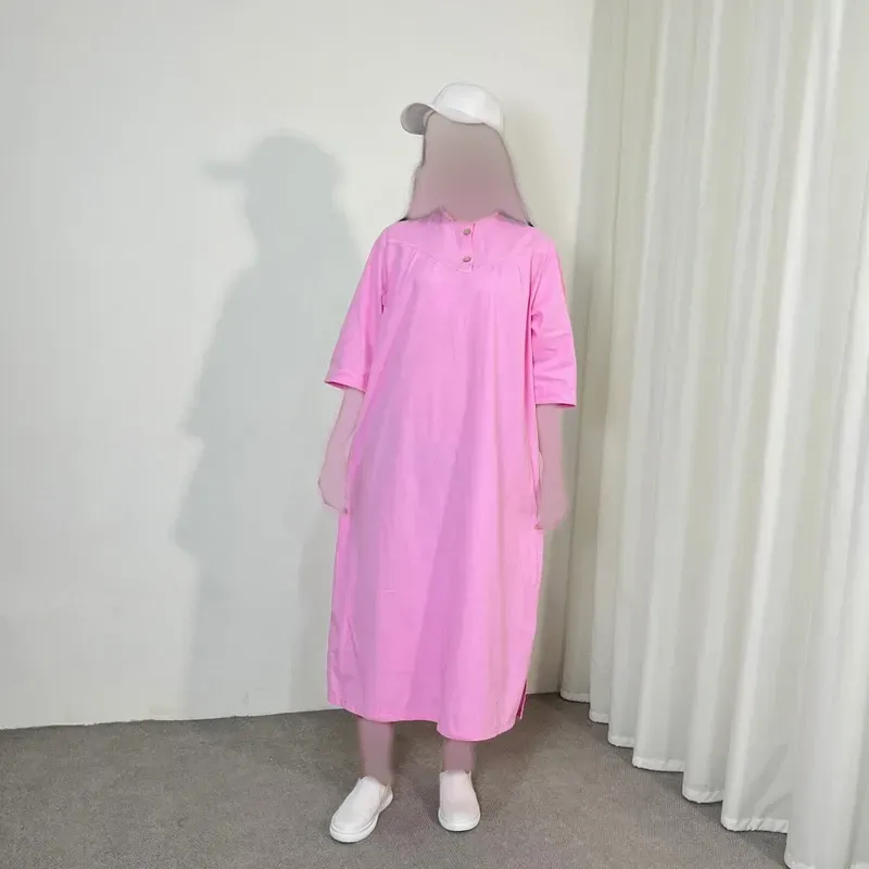 مانتو کفتان لینن بلند سایز بزرگ