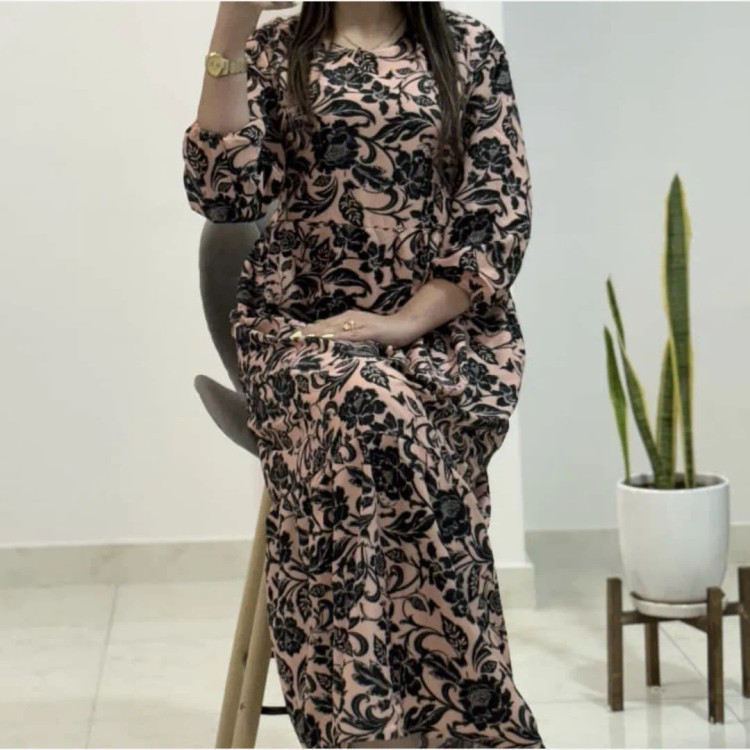 پیراهن فلور بوگاتی فری سایز قد 137