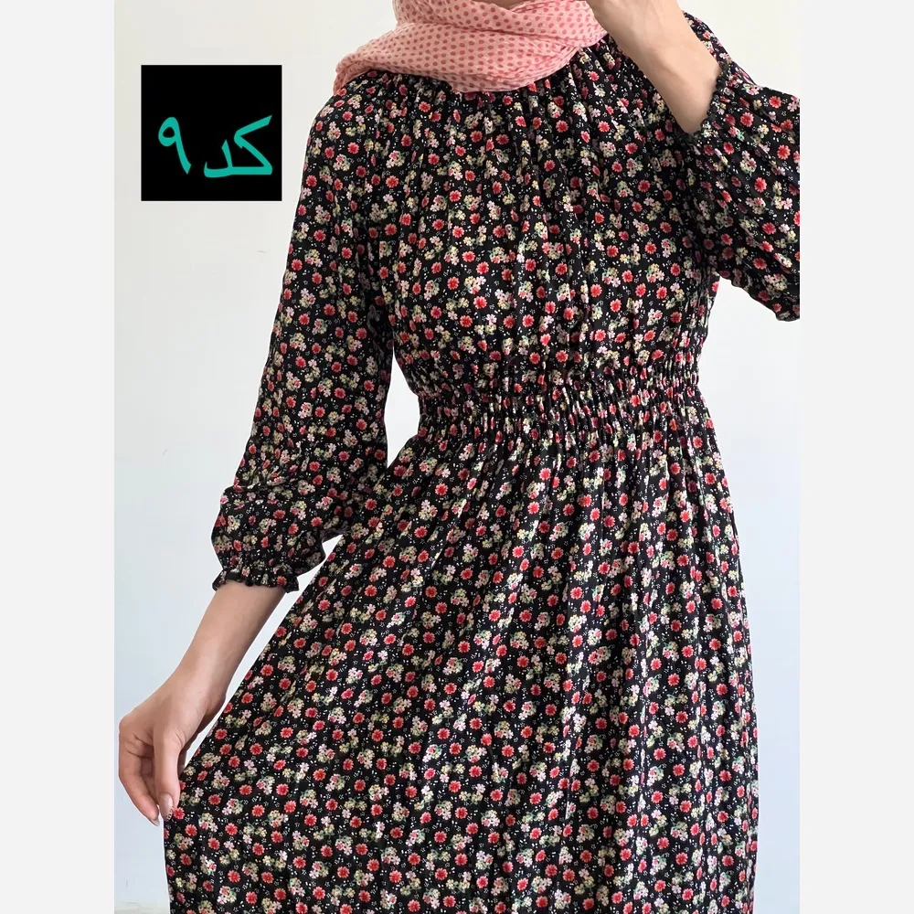 ساحلی نخی طرح دار ماچ خنک و تابستانه فری سایز