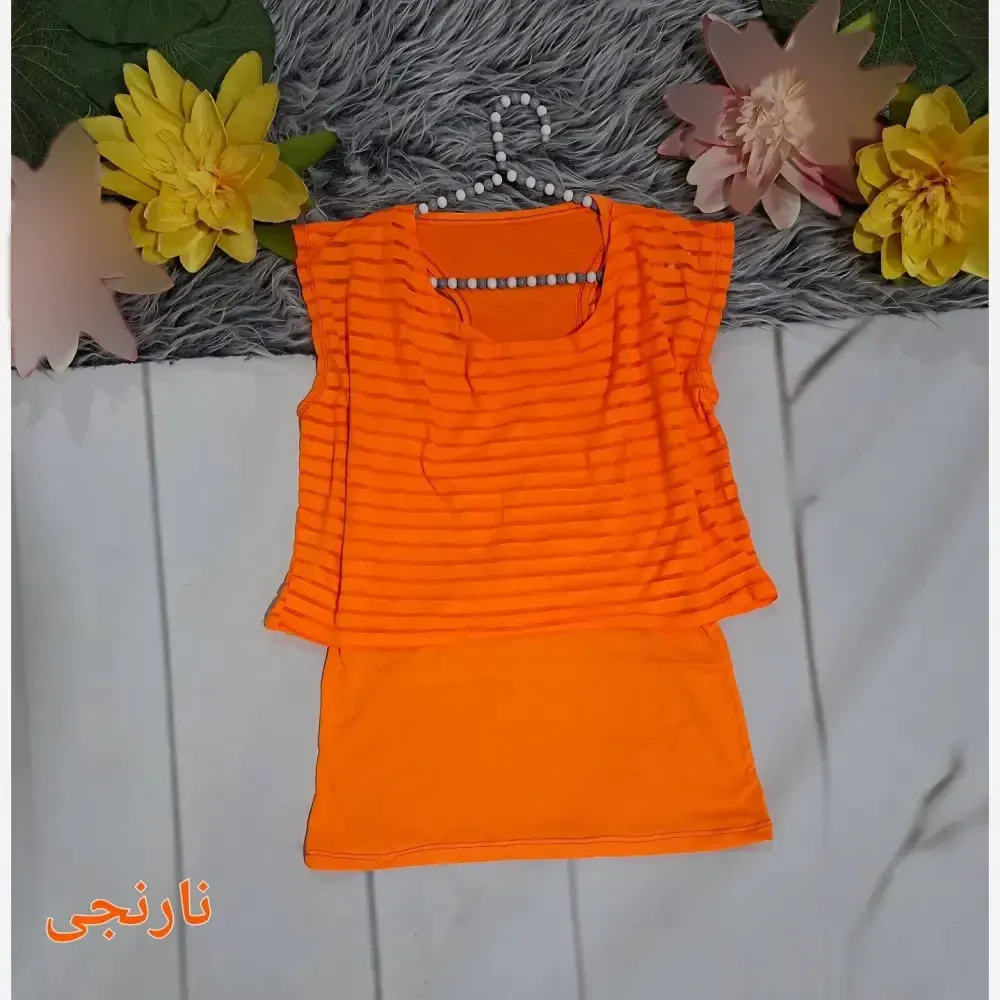 کراپ دو پی اس فلامنت اعلا فری سایز ورزشی و راحتی زنانه