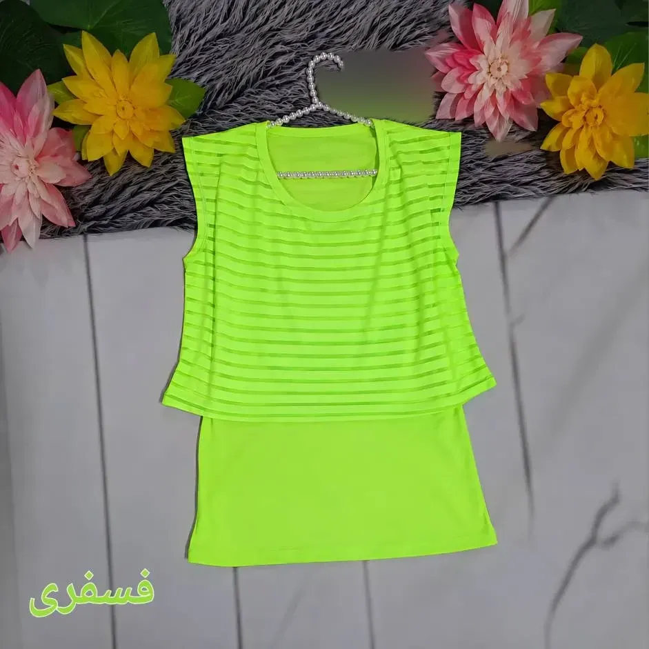 کراپ دو پی اس فلامنت اعلا فری سایز ورزشی و راحتی زنانه