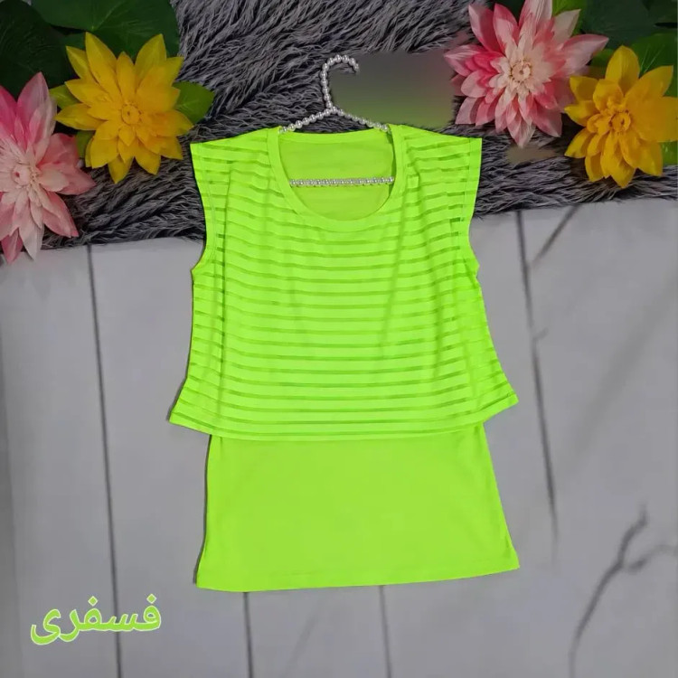 کراپ دو پی اس فلامنت اعلا فری سایز ورزشی و راحتی زنانه