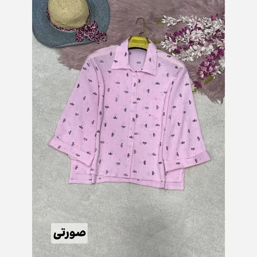 شومیز پاستیلی جنس ینزی پفکی فری سایز 38 تا 46