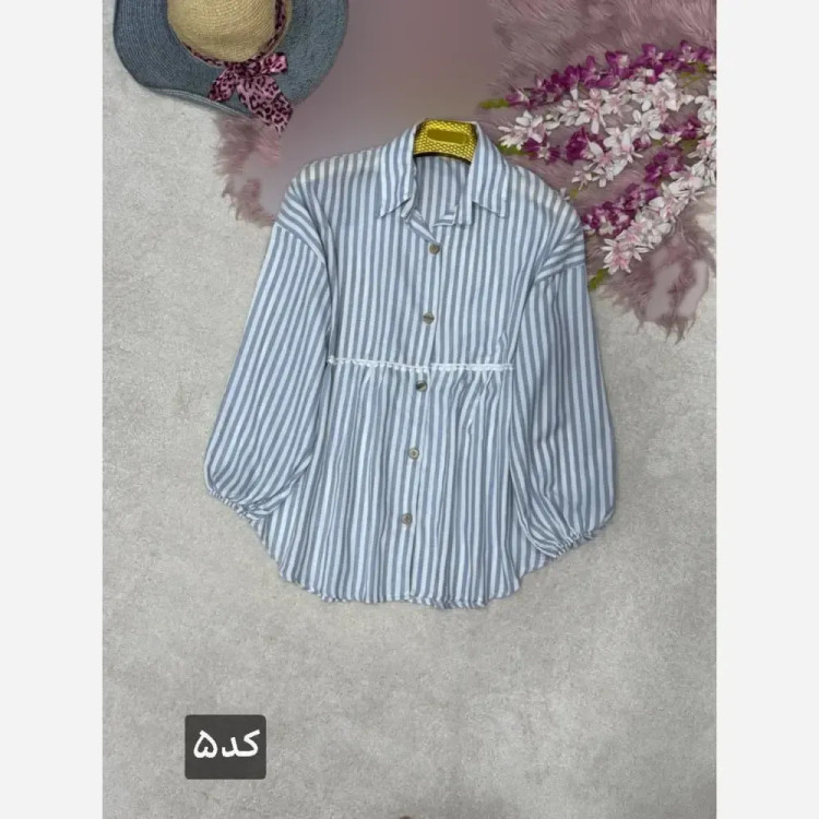 شومیز عروسکی آرتمیس لنین پنبه فری سایز