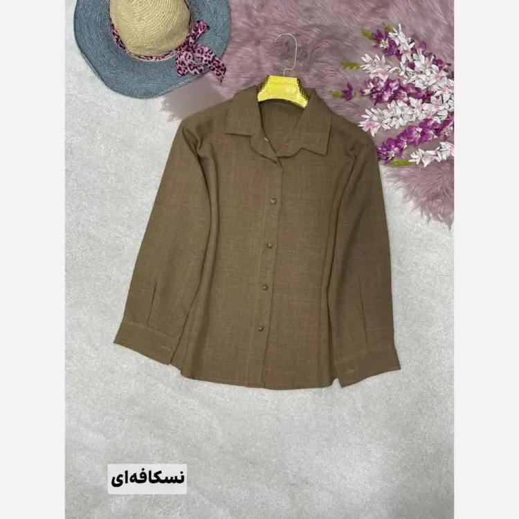 شومیز مانتویی شانتون رایکا فری سایز 38 تا 46