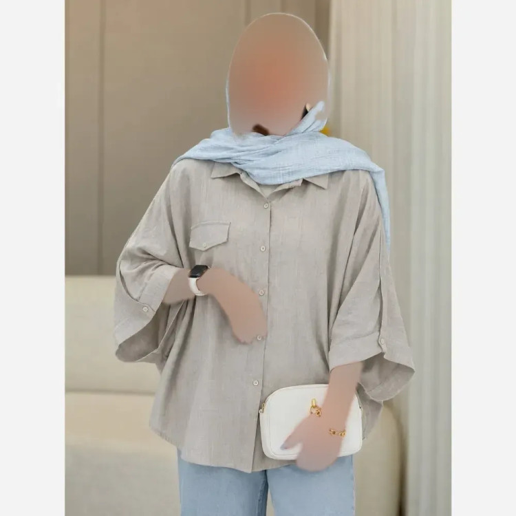 پانچ زنانه شانتون آفتاب فری سایز مدل قواره آزاد