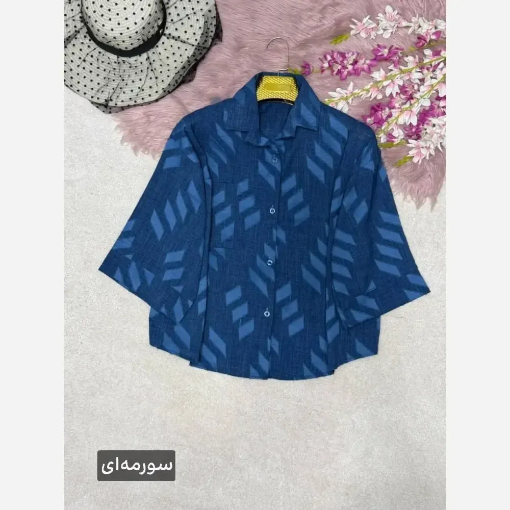 شومیز باکسی شانتون سوین فری سایز 38 تا 46