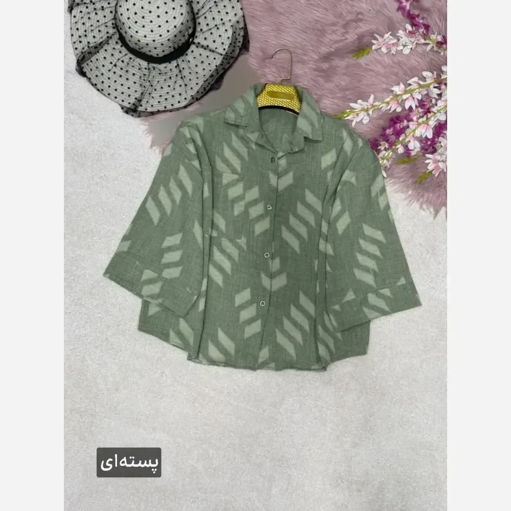 شومیز باکسی شانتون سوین فری سایز 38 تا 46