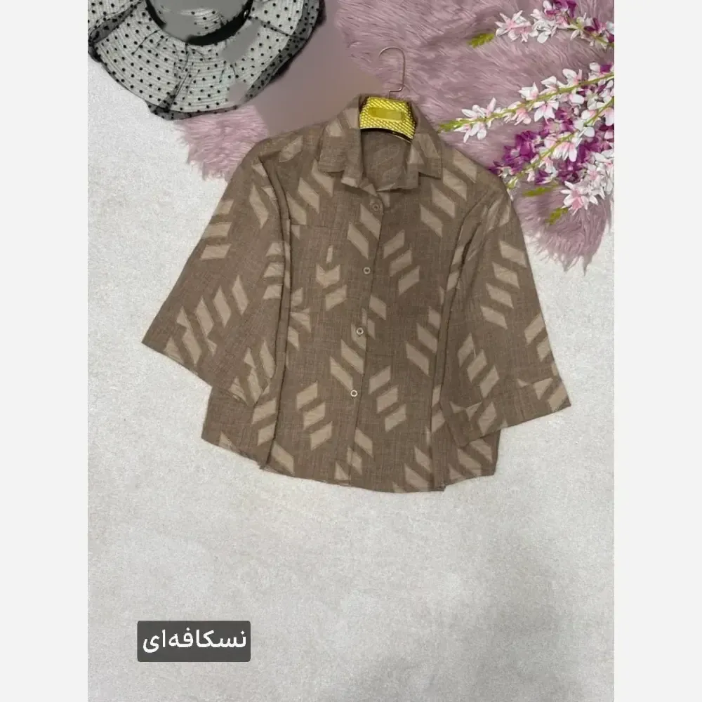 شومیز باکسی شانتون سوین فری سایز 38 تا 46