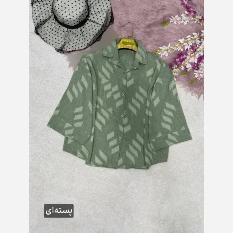شومیز باکسی شانتون سوین فری سایز 38 تا 46