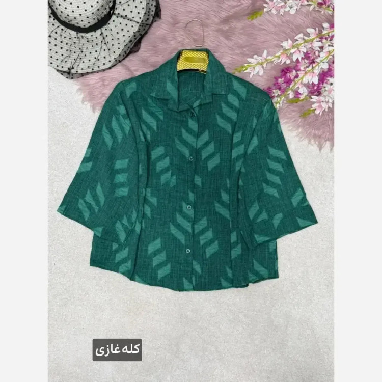 شومیز باکسی شانتون سوین فری سایز 38 تا 46