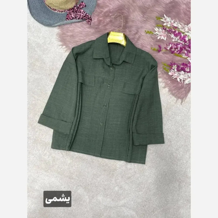 شومیز عروسکی یگانه جنس شانتون فری سایز