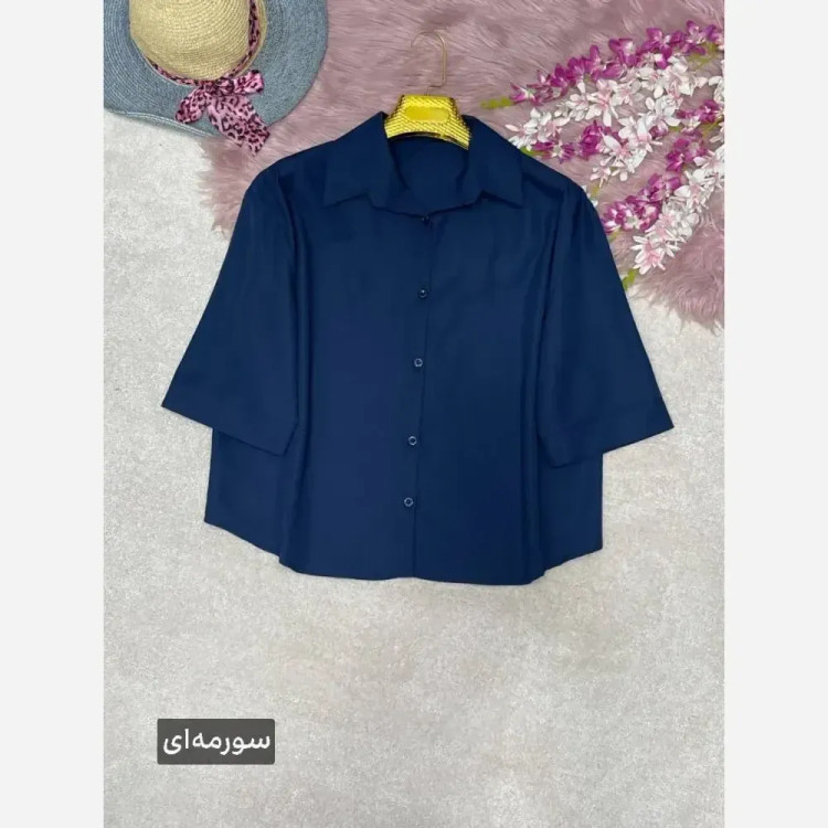 شومیز پاستیلی وانیا جنس پری خنک و سبک فری سایز 38 تا 48