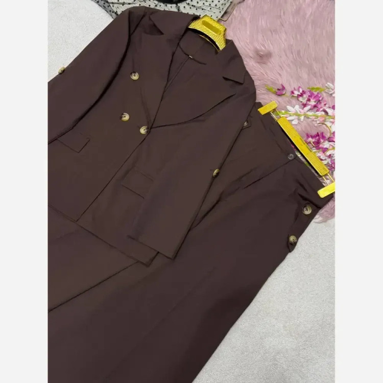 کت و شلوار لنین زنانه مدل رویا رنگی سایز بندی متنوع