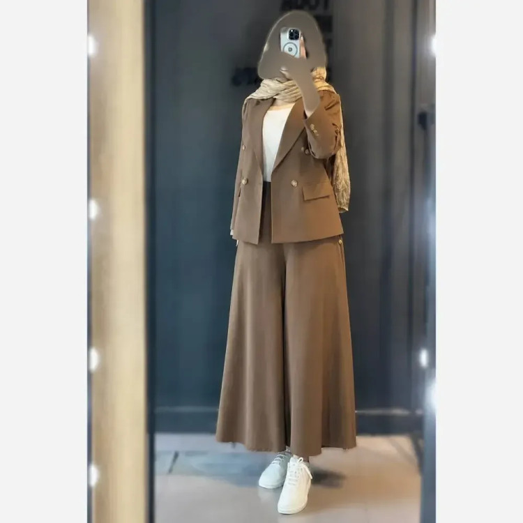 کت و شلوار لنین زنانه مدل رویا رنگی سایز بندی متنوع