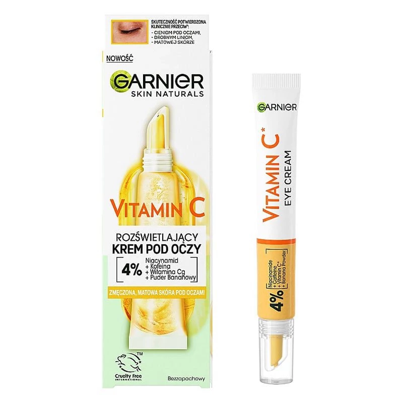 کرم دور چشم ویتامین سی گارنیر Garnier Vitamin C Eye Cream حجم 15 میل