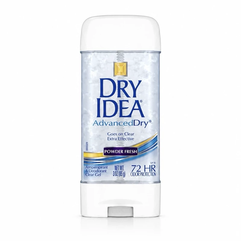 مام ژله ای ضد تعریق 72 ساعته درای آیدیا با رایحه پودر بچه مدل Dry Idea Advanced Dry Powder Fresh وزن 85 گرم