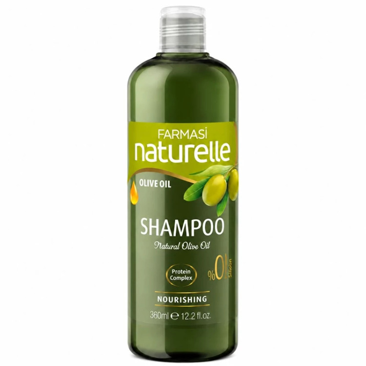 شامپو مو روغن زیتون نچرالتراپی (Farmasi Naturelle Olive Oil Shampoo) فارماسی 360ml