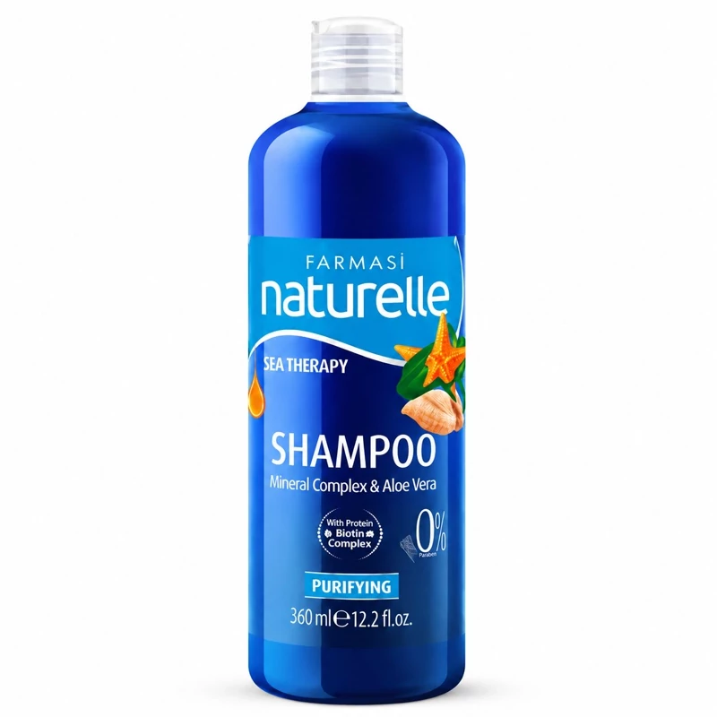 شامپو پاککننده و تقویتکننده نچرالتراپی کلینزینگ (Farmasi Naturelle Therapy Cleansing Shampoo) فارماسی 360 میل