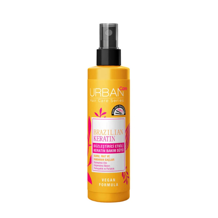 اسپری دوفاز شیر مو کراتین برزیلی اوربان کر 200 میل – Urban Care Brazilian Keratin Hair Care Milk