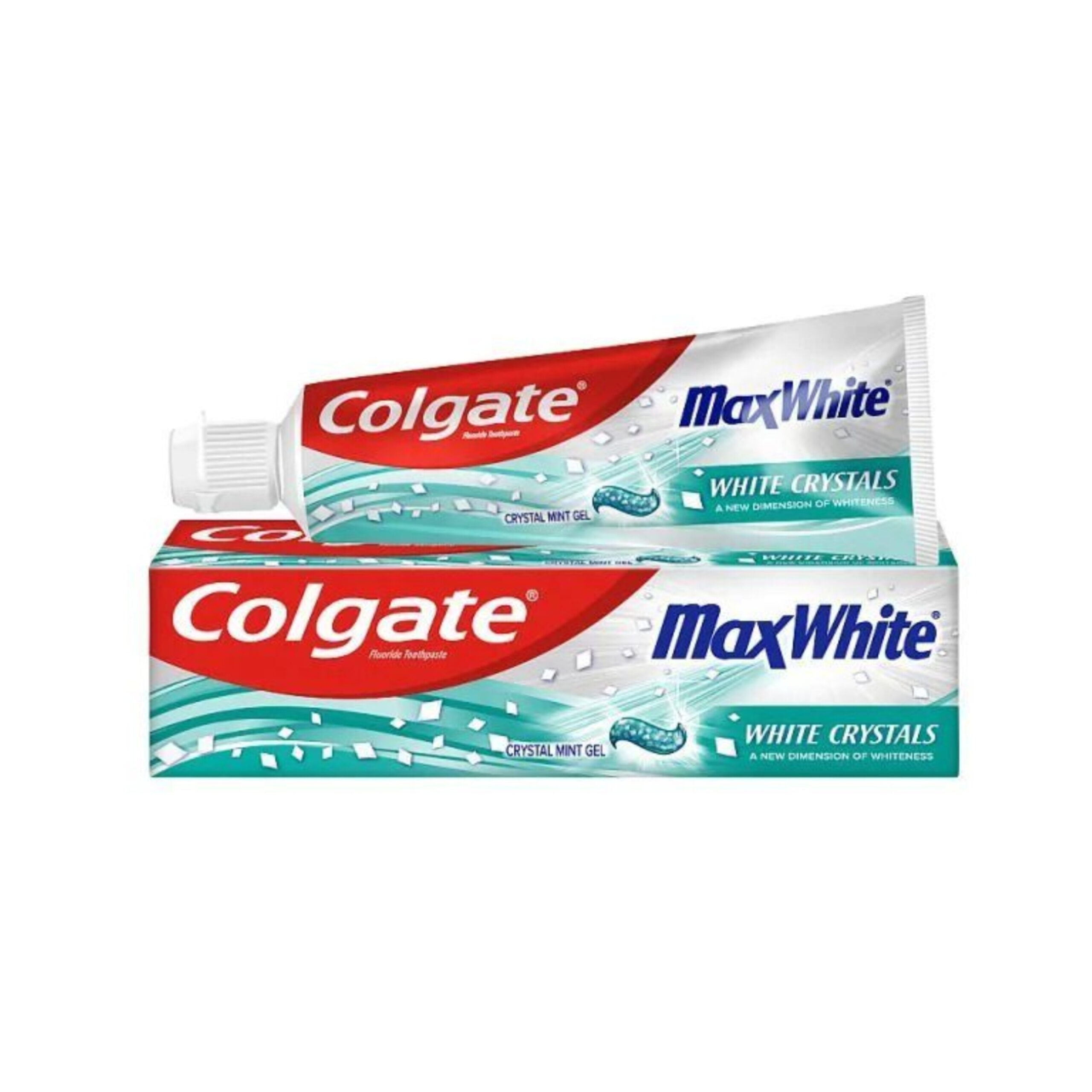 خمیر دندان کلگیت Max White White Crystals حجم 100 میل اورجینال | سفیدکننده، ضد پوسیدگی و خوشبوکننده دهان