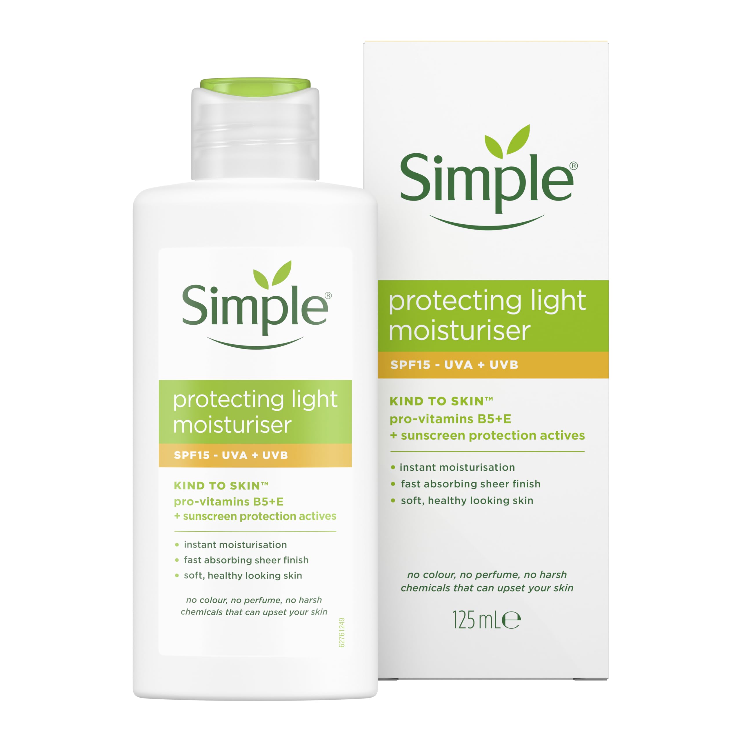 کرم مرطوب کننده محافظت کننده سبک SPF15 (Protecting Light Moisturiser SPF15 UVA + UVB) 125ml