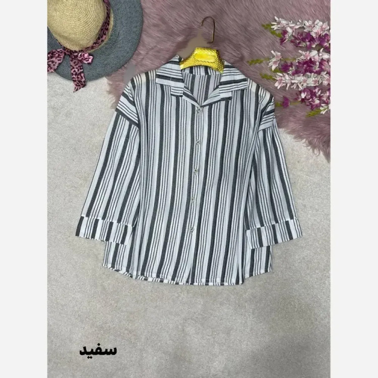 کت شلوار زنانه لنین پلاس مدل بهار رنگ مشکی شکلاتی نسکافه ای