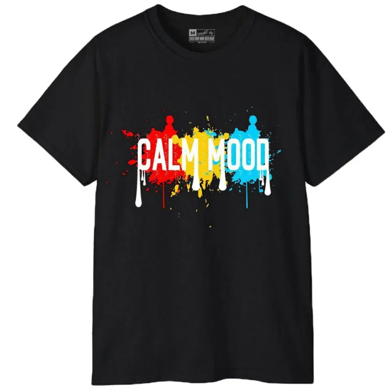 تی شرت آستین کوتاه مردانه مدل کلمه انگلیسی