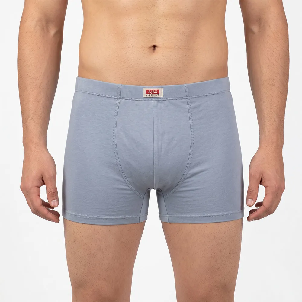 شورت نیم پا مردانه آژاکس رنگ طوسی روشن کد 11140
