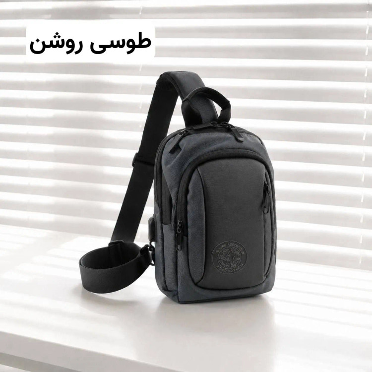 بادی بگ مردانه سایز کوچک جنس خلبانی دارای قفل و بند بلند