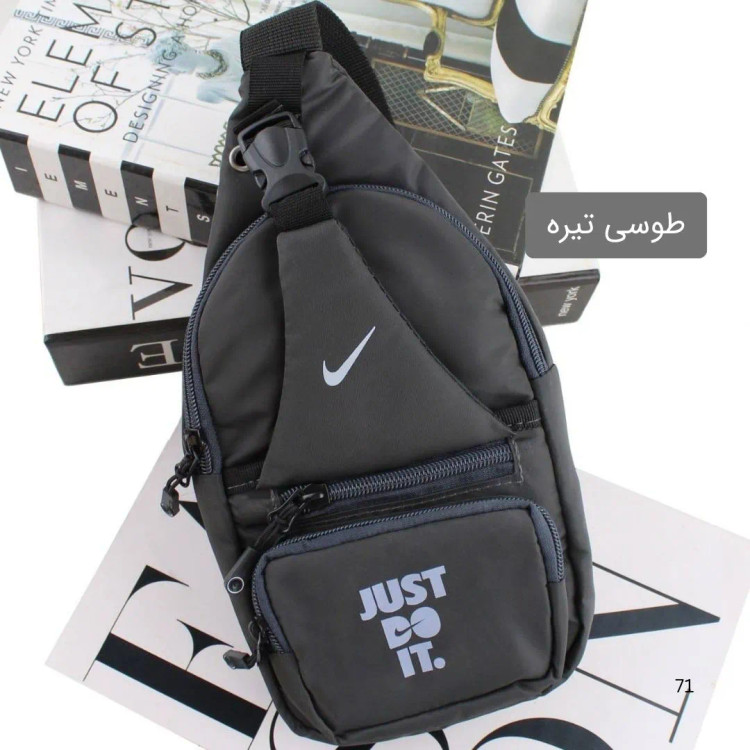 کیف مردانه پارچه ای اسپرت و روزمره بند بلند ابعاد 30 در 15 سانتیمتر